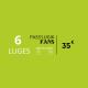 Pass Lugik Fans - 6 passages