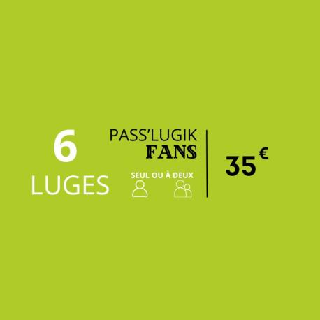Pass Lugik Fans - 6 passages Pass Lugik Fans - 6 passages
